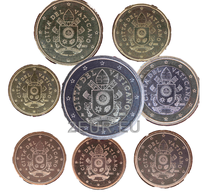 Vaticaan set UNC 2022 - Euromuntenset