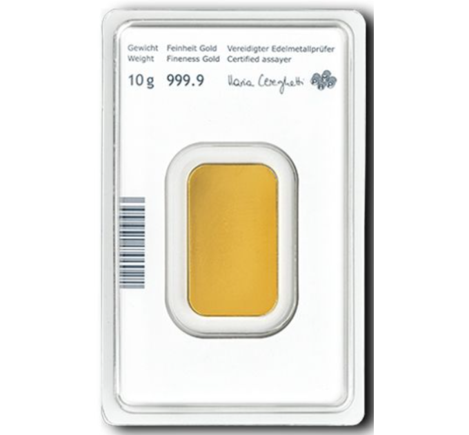 10g Goudstaaf Austrian Mint