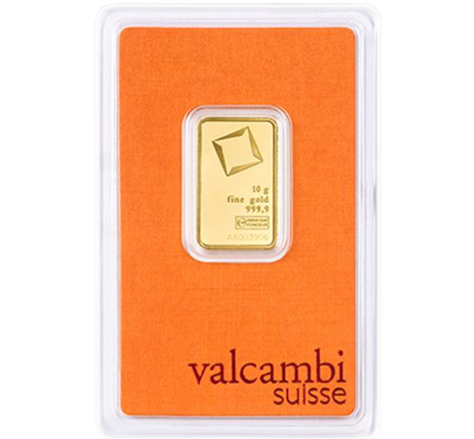 10g Goudstaaf Valcambi