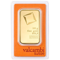 100 g Goudstaaf Valcambi