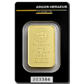 20g Goudstaaf Argor Heraeus