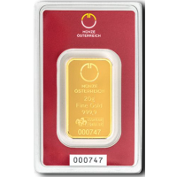 20g Goudstaaf Austrian Mint