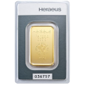 20g Goudstaaf Heraeus