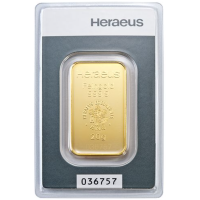 20g Goudstaaf Heraeus