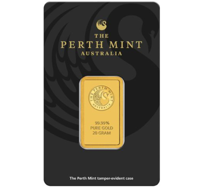 20g Goudstaaf Perth Mint