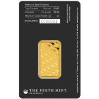 20g Goudstaaf Perth Mint