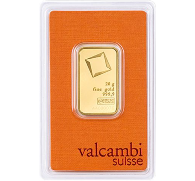 20g Goudstaaf Valcambi