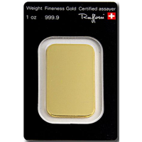 31,1g Goudstaaf Argor Heraeus