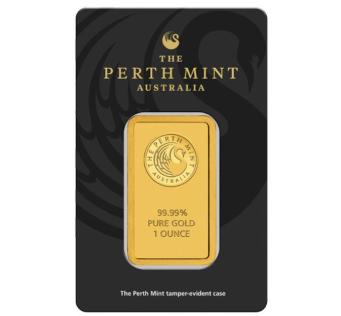 31,1g Goudstaaf Perth Mint