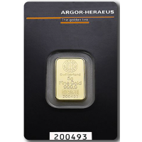 5g Goudstaaf Argor Heraeus