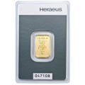 5g Goudstaaf Heraeus