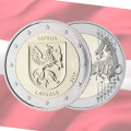Letland 2 euro UNC 2017 - Latgale