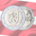 Letland 2 euro UNC 2017 - Kurzeme