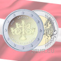 Letland 2 euro UNC 2020 - Latgaals Keramiek