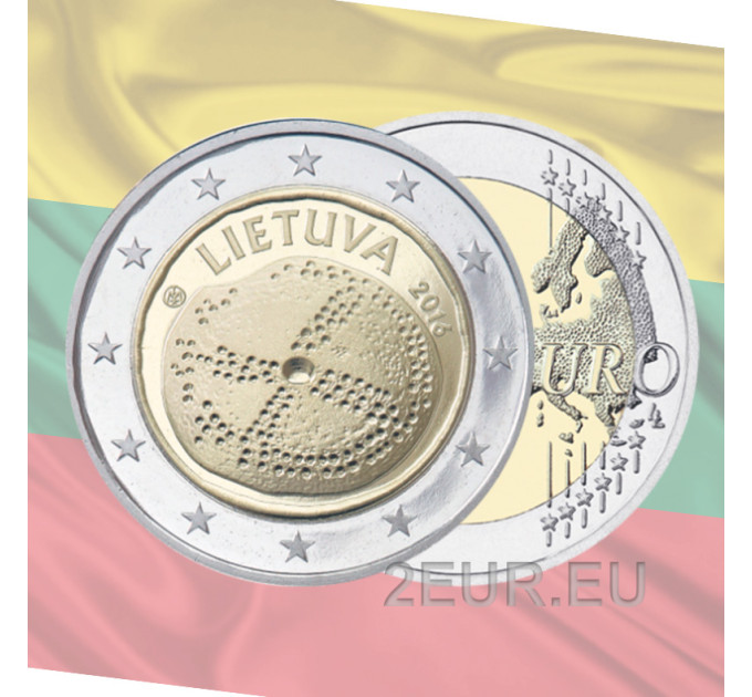 Litouwen 2 euro UNC 2016 - Baltische cultuur