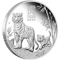 Australië 1 OZ BU 2022 - Jaar van de Tijger