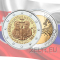 Slowakije 2 euro UNC 2013 - 1150e verjaardag van de komst van St. Cyrillus en Methodius in Groot-Moravië