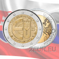 Slowakije 2 euro UNC 2014 - 10 jaar Slowaaks lidmaatschap van de Europese Unie