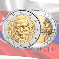 Slowakije 2 euro UNC 2015 - 200 jaar sinds de geboorte van Ľudovít Štúr