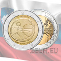 Slovenië 2 euro UNC 2009 - 10 Jaar Euro - WWU - UEM