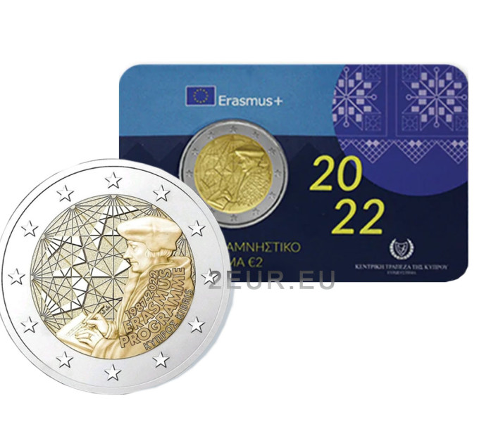 Cyprus 2 euro BU 2022 - 35 jaar Erasmus  