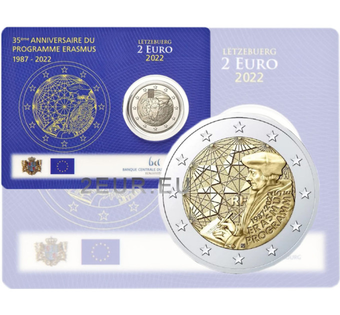 Luxembourg 2 euro BU 2022 - 35 jaar Erasmusprogramma