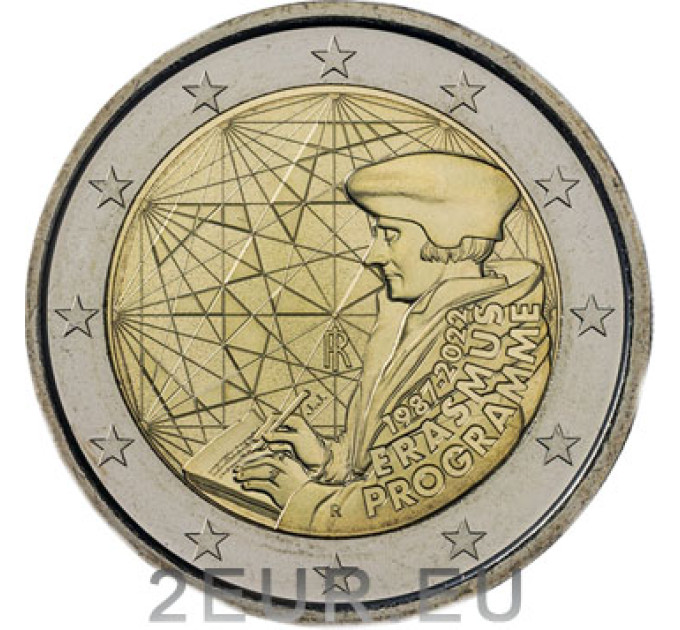 Italië 2 euro UNC 2022 - 35 jaar Erasmus