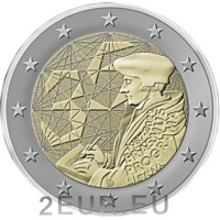 Litouwen 2 euro UNC 2022 - 35 jaar Erasmus