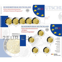 Duitsland 2 euro proof 2022 - 35 jaar Erasmus