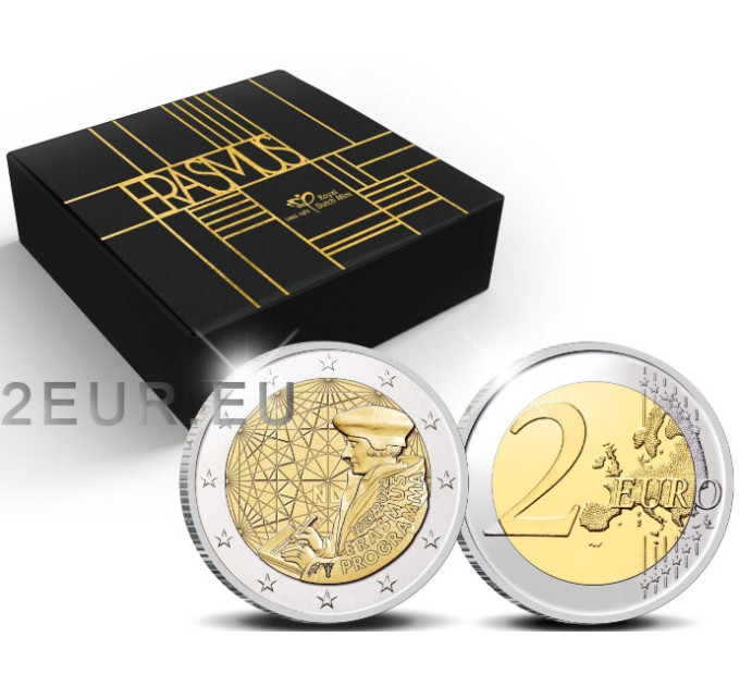 Nederland 2 euro proof 2022 - 35 jaar Erasmus