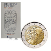 Spanje 2 euro proof 2022 - 35 jaar Erasmus Spanje 2 euro proof 2022 - 35 jaar Erasmus
