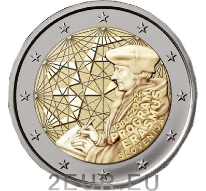 Slovenië 2 euro UNC 2022 - 35 jaar Erasmus