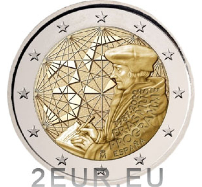 Spanje 2 euro UNC 2022 - 35 jaar Erasmus
