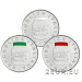 Italië 5 euro zilver BU 2021 - Nutella drieluik