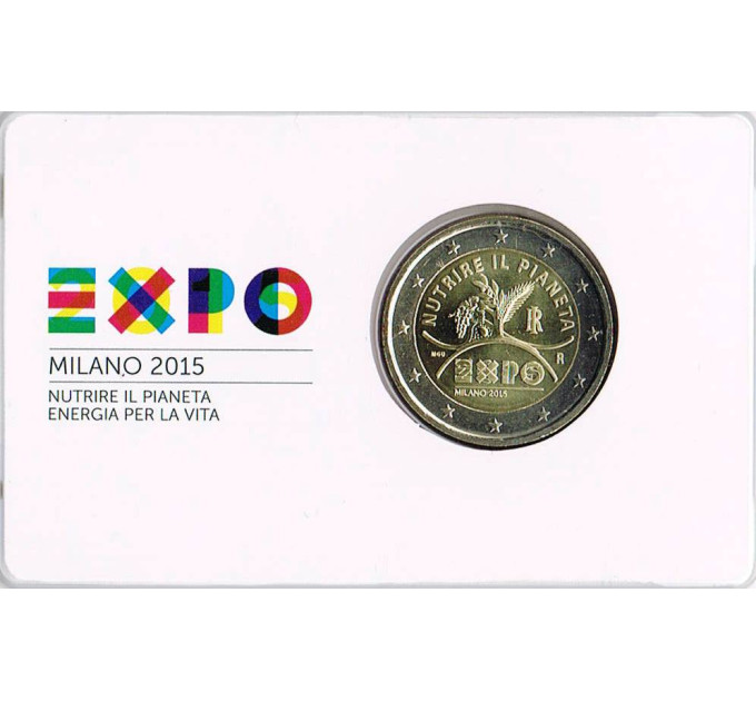 Italië 2 euro BU 2015 - Expo Milaan