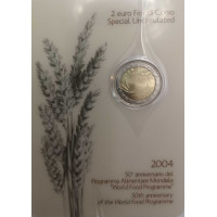 Italië 2 euro BU 2004 - 40 jaar Wereldvoedselprogramma