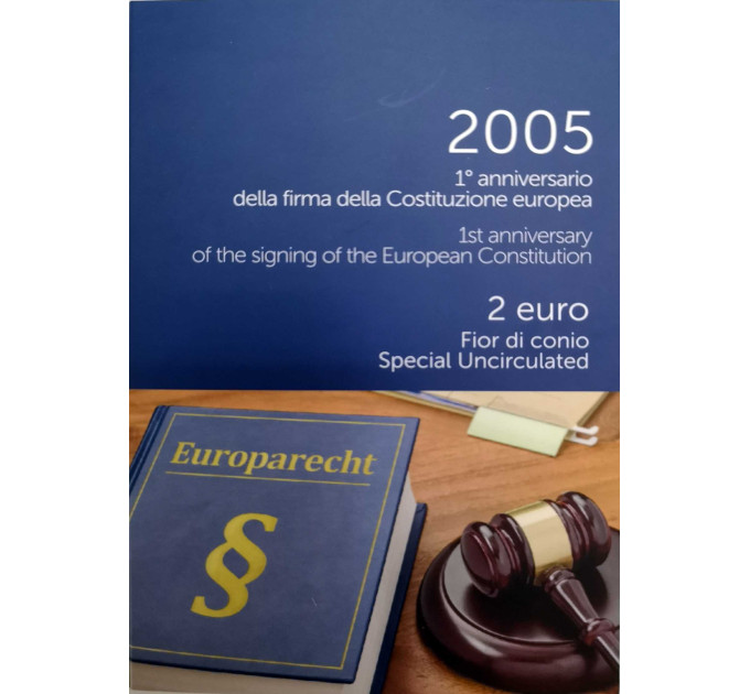 Italië 2 euro BU 2005 - 1e verjaardag van de ondertekening van de EU-grondwet