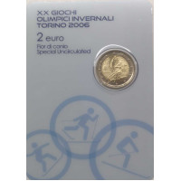 Italië 2 euro BU 2006 - Olympische Winterspelen Turijn