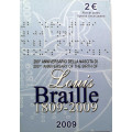 Italië 2 euro BU 2009 - 200ste geboortedag van Louis Braille