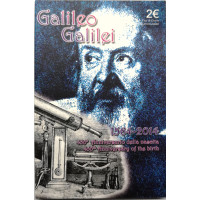 Italië 2 euro BU 2014 - 450e verjaardag van de geboorte van Galileo Galilei
