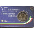 Italië 2 euro BU 2018 - 70e verjaardag van de Italiaanse grondwet
