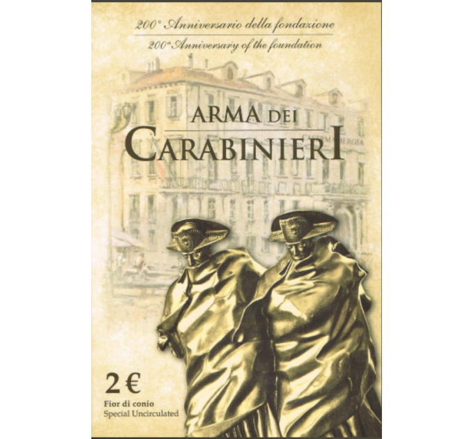 Italië 2 euro BU 2014 - KARABINIERS