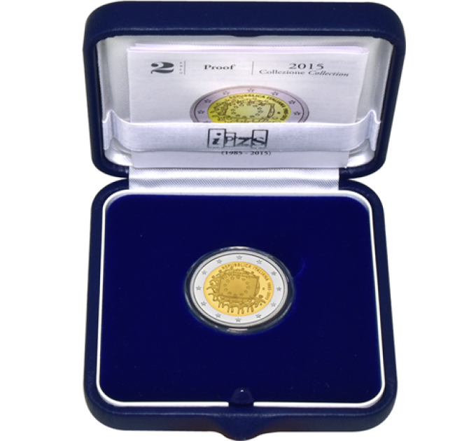 Italië 2 euro proof 2015 - De 30e verjaardag van de EU-vlag