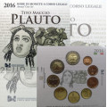 Italië 2016 - Euro Set BU  - Tito Maccio Plauto