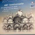 Italië 2017 - Euro Set BU  - Basiliek van San Marco in Venetië