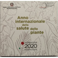 Italië 2020 - Euro Set BU + zilver - "Jaar van de plantgezondheid" 