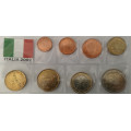 Italië euro set UNC 2002