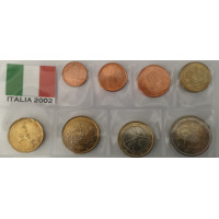 Italië euro set UNC 2002