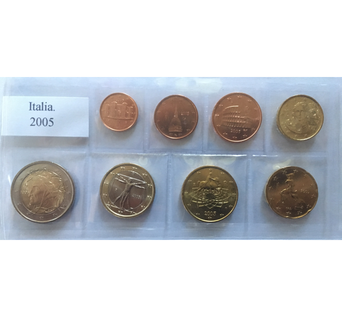 Italië euro set UNC 2005