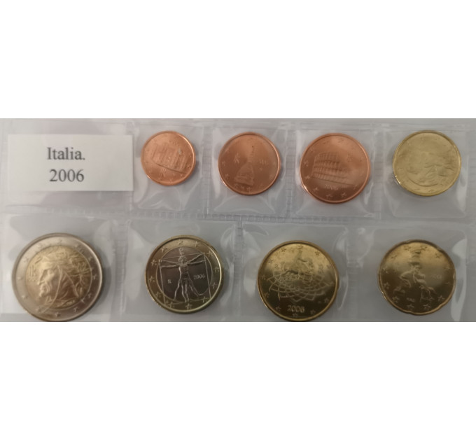 Italië euro set UNC 2006